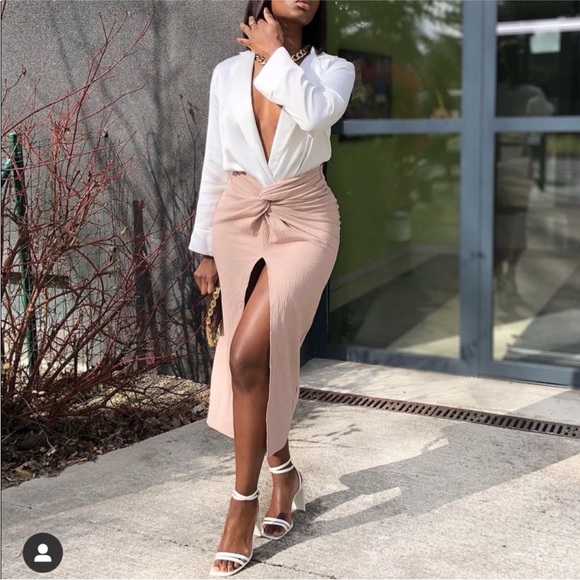 Zara limited edition celeb style pareo skirt - Picture 5 of 13